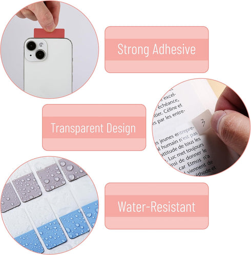 Mr. Pen Sticky Index Tabs, 240 Pcs, Pastel Page Markers for Notebooks, Binders, Books, Notebook Tabs