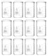 EISCO 12PK Heavy Duty Beakers, 50ml - 5mm Thick, Uniform Walls - Superior Durability & Chemical Resistance -