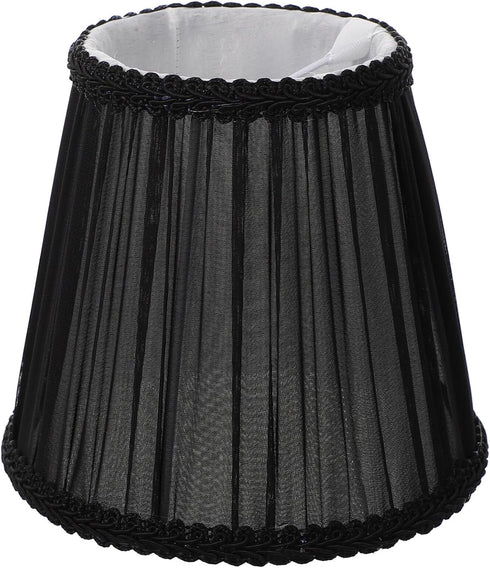 Holibanna Clip-on Cloth Lampshade Cover for Chandelier Table and Floor Lamps 5.70X5.70X5.11