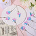 8 GLOBLELAND Pcs Marine Organism Ceiling Fan Pull Chain Iron Resin Ceiling Fan Extension Ornaments Light Pull Chain