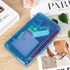Large Capacity Plastic Pencil Box, Double Layer Pencil Case for Kids and Adults, Hard Crayon Box Storage (Blue)