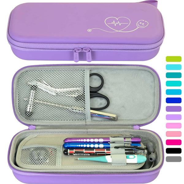 ButterFox Premium Stethoscope Case with Divider and ID Slot for 3M Littmann