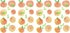 RoomMates RMK4583SCS (Pack 4) Sweet Peaches Peel and Stick Wall Decals, Peach, Orange, Yellow, Green