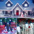 C9 33ft 50 Brightown LED Christmas String Lights, LED Waterproof Strawberry String Lights, Plug-in Extendable Green