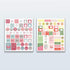 Lamare Workout, Fitness & Food Planner Stickers for Adults – Motivational, Aesthetic, Encouraging Journaling Stickers