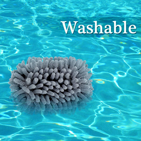 Outus 2 Pieces Microfiber Shag Whiteboard Eraser - Washable Board Eraser for Chalk, Markers, School, Home and Office