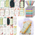 Sinmoe 120 Pcs Bible Gifts Set, 30 Bible Verses Bookmarks, 30 Scripture Pens, 30 Notebooks, 30 Organza Bags