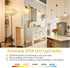 MAXvolador Dimmable Vintage LED Edison Bulb, 60W Equivalent, 6W 850 Lumens, Antique ST58 E26 Base, Pack of 4