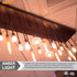 Sunlite LED Vintage T10 Light Bulb 2W Medium E26 Base Warm White