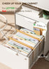 Wheat Straw Expanding Hanging File Folders, 1.2" Accordion Pockets, Large Capacity Letter Size, 100% BPA Free