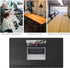 Cacoy Leather Desk Pad Protector, 36" x 20" Large Mouse Pad, Waterproof Desk Writing Pad for Office and Home, Black