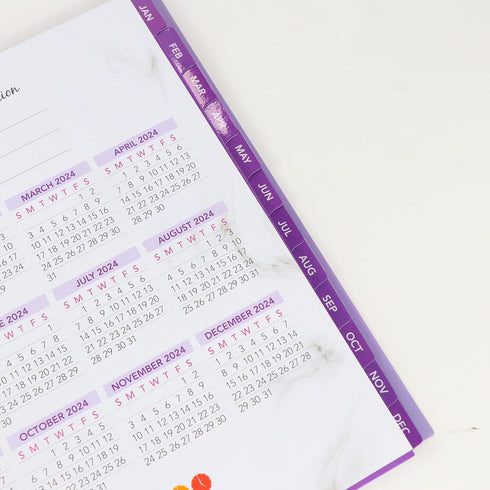 RE-FOCUS THE CREATIVE OFFICE 2024 Calendar Planner, 13 Month with To-Do Lists for Daily Schedule & Weekly Agenda -