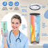 CNA Week Gifts Bulk, 2024 Nurse Assistant Appreciation Gift Set with A5 Leather Journal, Tumbler, and Tote - Blue