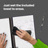 Rocketbook Core Reusable Spiral Notebook, Executive Size 6x8.8, Teal - Dotted Pages, App-Connected, Erasable