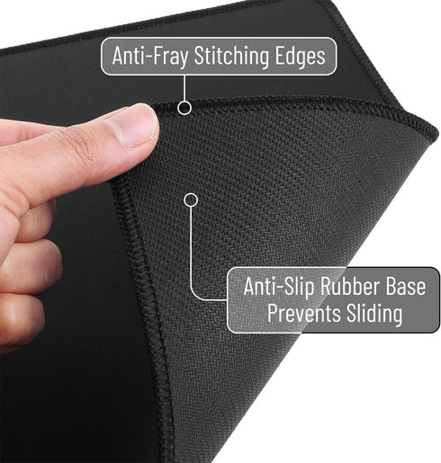 Mr. Pen Mouse Pad, 12.8"x11.3", 2 Pack, Green Mouse Pads for Wireless Mouse, Gaming, Laptop