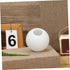 8-inch Bulb Frosted Glass Globe Lamp Shade, Milky White round Ball Cover for Ceiling Fan Light, Wall Sconce Shade