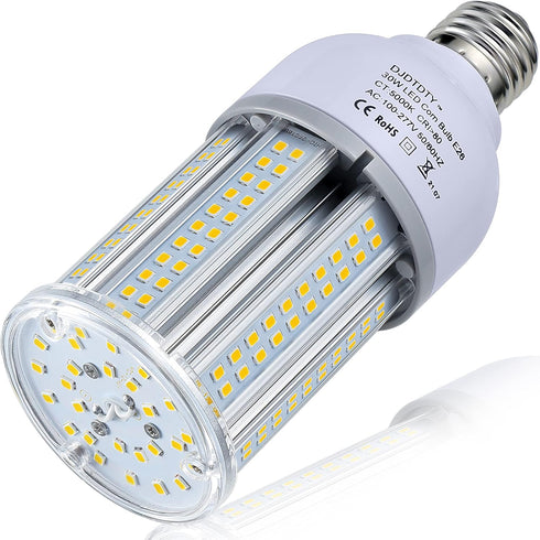 Amazon High Brightness LED Light Bulb, 150W 120W 100W 80W 60W 30W, E26 Base, 4000LM for Garage, 1 Pack