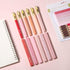 Mr. Pen Aesthetic Highlighters and Pens, 12 Pack, No Bleed Shades of Pink, Black Ink Bible Highlighters, Highlighter