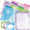 Barker Creek Get Organized Office Kit, Purple Tie-Dye, 12 Designer File Folders, 50 Colorful Computer Paper Sheets, 45