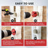 PVC Fitting Saver with 1- -Inch Head Aluminum, PVC Pipe Reamer for Water, Drain, and Vent Lines
