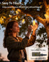Dimmable 50FT 18+1 ST38 Bulbs Outdoor String Lights Waterproof with Remote, Shatterproof Edison LED Hanging Outside
