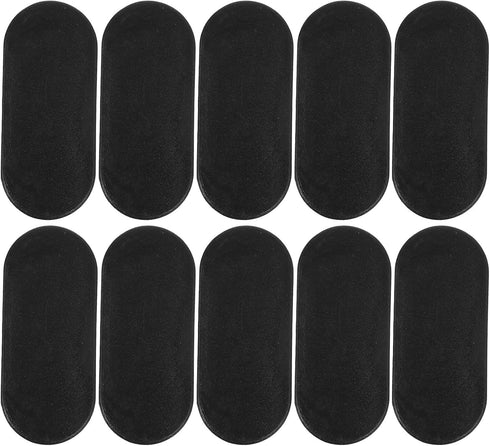 ABOOFAN 20pcs Oval Chair Leg Floor Protectors Plastic End Caps Furniture Leg