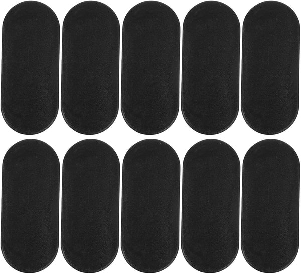 ABOOFAN 20pcs Oval Chair Leg Floor Protectors Plastic End Caps Furniture Leg