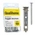Heavy Duty Drywall Anchors and Screws Kit - Durable Zinc Self-Drilling Toggle Anchors for Hanging