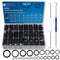 1280 Pcs Rubber O-Ring Assortment Kit with Pick and Hook Set for Pressure Washer Faucet Plumbing (OD 6mm-28mm)