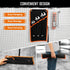 3-Piece Set, 10", 12", 16", HORUSDY Adjustable Spud Wrench CR-V Steel, SAE & Metric Scale, Black Oxide Finish, Heavy