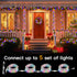 66ft 200 suddus Connectable Christmas Lights with Remote, Multicolor String Lights with Timer, Led Fairy Lights Plug
