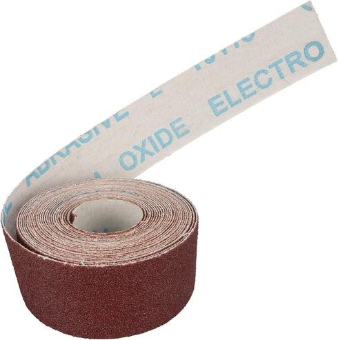 Performance Tool W3051 80-Grit Emery Cloth Roll, 15ft x 1.5in for Woodworking and DIY Projects