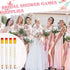 Crtiin 50 Pcs Wedding Pencils for Bridal Shower, Mini Golf Pencils with Eraser, Pre Sharpened