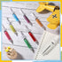 Estune 100 Pcs Syringe Retractable Nurse Pens Novelty Fun Multi Colors Medical Blood Ballpoint Pens Gifts for Nursing