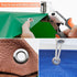 Grommet Tool Kit Eyelet Plier, IMLIKE Handheld Puncher Set with 500pcs 3/8 inch Silver Grommets, Manual Eyelet Kits