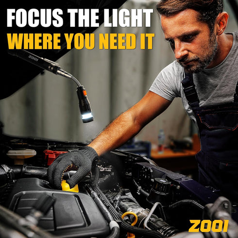 ZOOI Stocking Stuffers for Men, Christmas Gifts for Dad, Him, Husband, Telescoping Magnetic Pickup Tools, Cool Gadgets