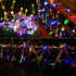 LHYLDS 33FT 100LED 8 Solar Rope Lights Outdoor Waterproof, Outdoor String Lights Clear PVC Tube Fairy Lights, Modes