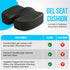 Viarous Gel Memory Foam Seat Cushion for Office Chair - Ergonomic Coccyx Cushion for Car Seat, Desk Chair & Wheelchair