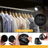 (1 Pack) Motion Sensor Outdoor Lights - Outdoor Motion Sensor Light Battery Operated Wireless Spotlight Motion Detector