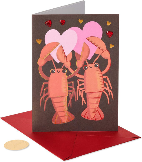 Papyrus Valentine's Day Card - My Forever Lobster