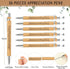 Yeaqee 36 Sets Employee Appreciation Gifts Bulk Thank You Gift Office Bamboo Pen with Inspirational Cards Back to School for Teacher (May You)