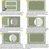 Magnetic Window Screen, Adjustable DIY Window Net Max 59 x 51 with Magnetic Fastener, Fiberglass Fine Mesh