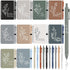 Tenceur 10 Set Inspirational Gifts - Bulk Aesthetic Spiral Notebook Journals with Sticky Note Notepad, Motivational Pen
