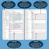 BookFactory Mileage Log Book for Auto Mileage Expense Record, 126 Pages, 5'' X 7'' Wire-O (LOG-126-57CW-A)