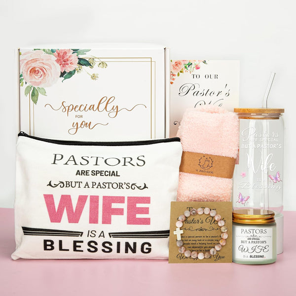 Splandiant Pastor Wife Appreciation Gifts, 7 Pcs Pastors Wife Gifts for Women with