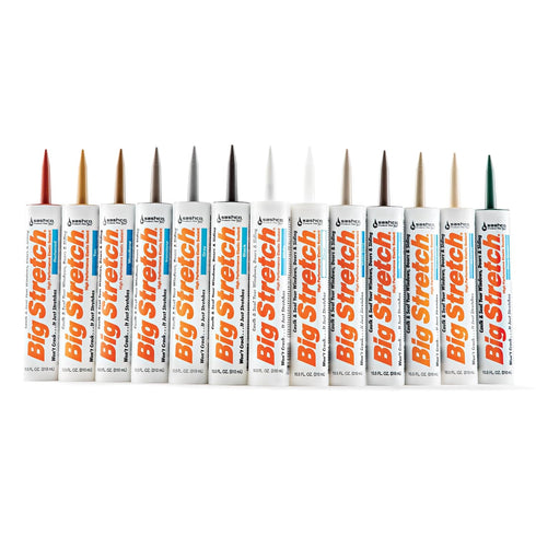 Sashco Big Stretch 10.5 oz High Performance Elastic Sealant, Steel Blue