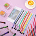 Jetec 32 Pcs Mesh Zipper Bags - Toy Storage Bags, Waterproof Zipper Pouch, Reusable Organizer for Office (Sweet Color,