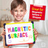 ScribbleDo 10 Pack 9”x12” Magnetic Dry Erase Board for Kids, White Board for Writing, Learning & Drawing Art