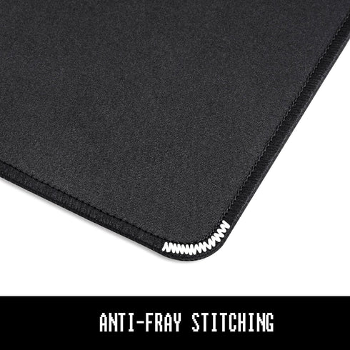 Niniubye 30% 8 10 Inch 5 mm, Mouse Pad, Thicker Black Computer Pad, Anti-Slip Rubber Mouse Mat with Stitched Edges
