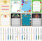 ReliThick 48 Pcs Appreciation Sticky Note Gift Set - Notepads with Pens and Ribbons for Coworker, Nurse, Teacher, Church